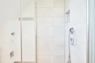Ein Badezimmer in der Unterkunft Bude 37 Bude 37 Appartement 8 SaM