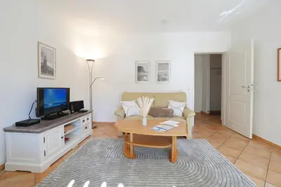 TV/Unterhaltungsangebot in der Unterkunft Seepark Seepark Appartement 11