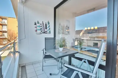 Grundriss der Unterkunft Hanseat am Hang 3 - 5 Strandhafer Appartement 5