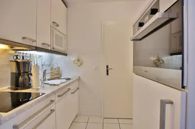 Küche/Küchenzeile in der Unterkunft Seesternresidenz Seesternresidenz Appartement 16