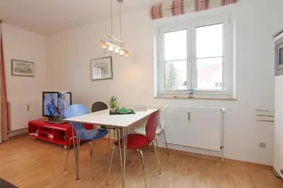 TV/Unterhaltungsangebot in der Unterkunft Haus Seestraße Haus Seestraße Appartement 5