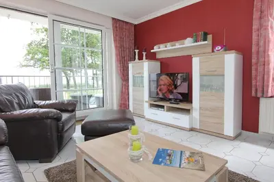 TV/Unterhaltungsangebot in der Unterkunft Haus Windrose Windrose Appartement 9