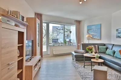 TV/Unterhaltungsangebot in der Unterkunft Barke Barke Appartement 202