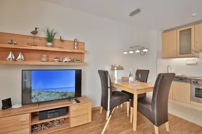 Küche/Küchenzeile in der Unterkunft Hanseaten Residenz Hanseaten-Residenz Appartement 18
