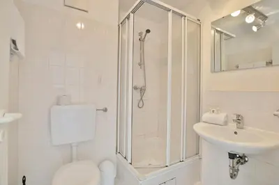 Ein Badezimmer in der Unterkunft Witthus I Witthus Neue Bergstraße Appartement 14