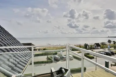 Ein allgemeiner Meerblick oder ein Meerblick von der Ferienwohnung aus