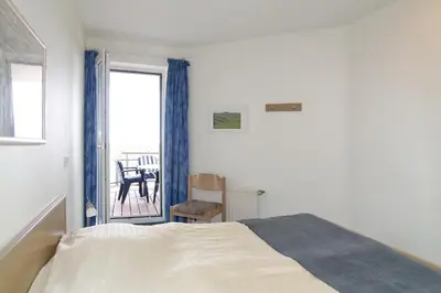 Ein Bett oder Betten in einem Zimmer der Unterkunft Residenz Ostseestrand Appartement 16