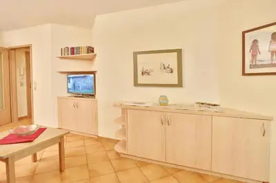 TV/Unterhaltungsangebot in der Unterkunft Residenz Ostseestrand Appartement 16