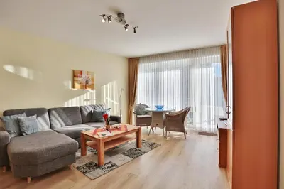 Ein Sitzbereich in der Unterkunft Barke Barke Appartement 307