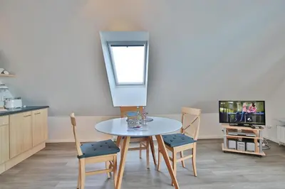 TV/Unterhaltungsangebot in der Unterkunft Barke Barke Appartement 404