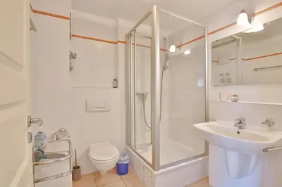 Ein Badezimmer in der Unterkunft Hansa Residenz II Hansa-Residenz II Appartement 28