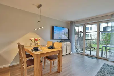 TV/Unterhaltungsangebot in der Unterkunft Möwenberg-Residenz Möwenberg-Residenz Appartement 3