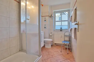 Ein Badezimmer in der Unterkunft Residenz am Fischerstieg Residenz am Fischerstieg Appartement 20