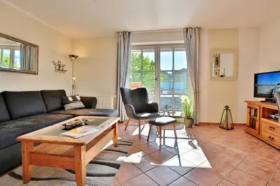 TV/Unterhaltungsangebot in der Unterkunft Residenz am Fischerstieg Residenz am Fischerstieg Appartement 20