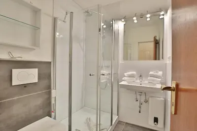 Ein Badezimmer in der Unterkunft Seepark Seepark Appartement 13