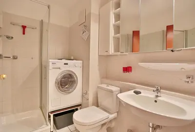 Ein Badezimmer in der Unterkunft Seesternresidenz Seesternresidenz Appartement 15