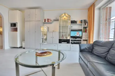 Küche/Küchenzeile in der Unterkunft Seesternresidenz Seesternresidenz Appartement 15