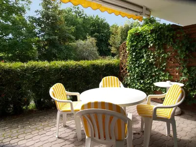 Ein Garten an der Unterkunft Seesternresidenz Seesternresidenz Appartement 15
