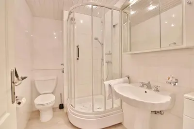 Ein Badezimmer in der Unterkunft Seebrücke Seebrücke Appartement 13