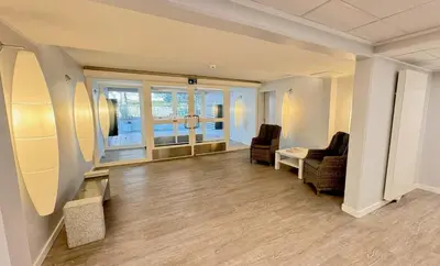 Ein Sitzbereich in der Unterkunft Residenz am Hang Residenz am Hang Appartement 103