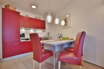 Küche/Küchenzeile in der Unterkunft Barke Barke Appartement 107