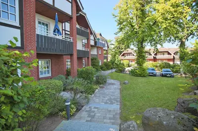 Ein Garten an der Unterkunft Seepark Seepark Appartement 2