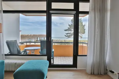 Ein Sitzbereich in der Unterkunft Berliner Hof Berliner Hof Appartement 116