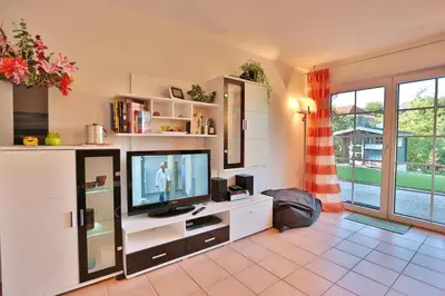 TV/Unterhaltungsangebot in der Unterkunft Strandläufer Strandläufer Appartement 2