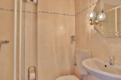 Ein Badezimmer in der Unterkunft Haus Waldburg Haus Waldburg