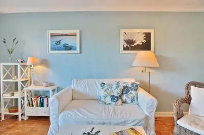 Ein Sitzbereich in der Unterkunft Haus Waldburg Haus Waldburg
