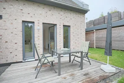 Ein Patio oder anderer Außenbereich in der Unterkunft Haus Küstenkinder Haus Küstenkinder Marie Appartement 1