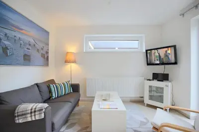 TV/Unterhaltungsangebot in der Unterkunft Haus Küstenkinder Haus Küstenkinder Marie Appartement 1