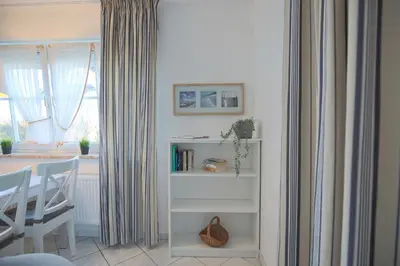 Ein Bett oder Betten in einem Zimmer der Unterkunft Ostseeblick Ostseeblick Appartement 4