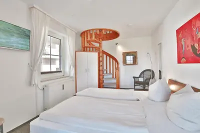 Ein Bett oder Betten in einem Zimmer der Unterkunft Strandresidenz Haffkrug Strandresidenz Appartement 6
