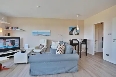 TV/Unterhaltungsangebot in der Unterkunft Haus Nautica Nautica Appartement 20