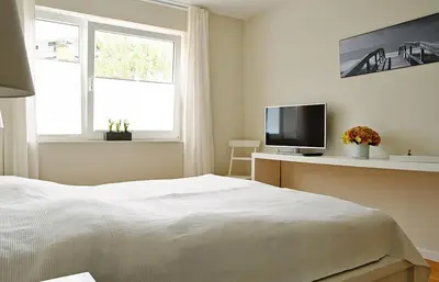 TV/Unterhaltungsangebot in der Unterkunft Strandglück Haus C Strandglück Appartement 3C