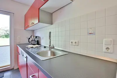 Küche/Küchenzeile in der Unterkunft Ferienhaus Ragna Ferienhaus Ragna Appartement 1