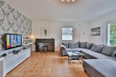 TV/Unterhaltungsangebot in der Unterkunft Ferienhaus Ragna Ferienhaus Ragna Appartement 1