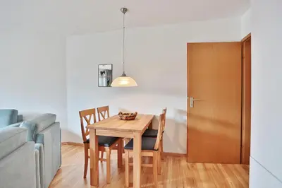Ein Sitzbereich in der Unterkunft Parkresidenz Parkresidenz Appartement 5