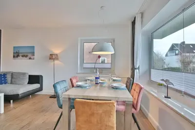 Ein Sitzbereich in der Unterkunft Feriendomizil Neue Bergstrasse Feriendomizil Neue Bergstrasse 11 Appartement 8