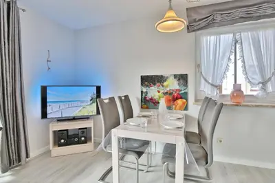 TV/Unterhaltungsangebot in der Unterkunft Parkresidenz Parkresidenz Appartement 6