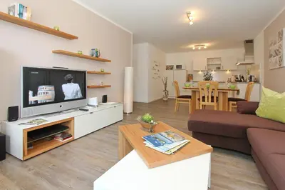 Küche/Küchenzeile in der Unterkunft Kurparkresidenz Kurparkresidenz Appartement 18