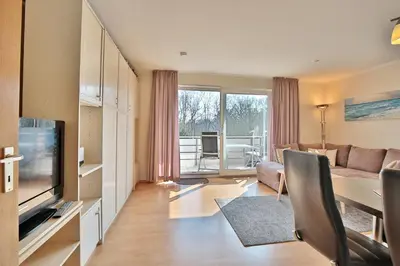 TV/Unterhaltungsangebot in der Unterkunft Parkresidenz Parkresidenz Appartement 11
