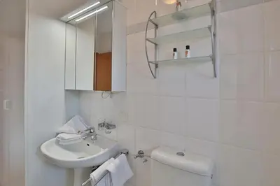 Ein Badezimmer in der Unterkunft Parkresidenz Parkresidenz Appartement 11