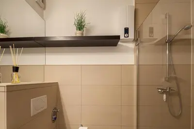 Ein Badezimmer in der Unterkunft Haus Adria Haus Adria Appartement 26