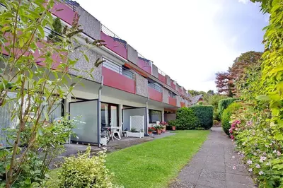 Ein Garten an der Unterkunft Haus Adria Haus Adria Appartement 26