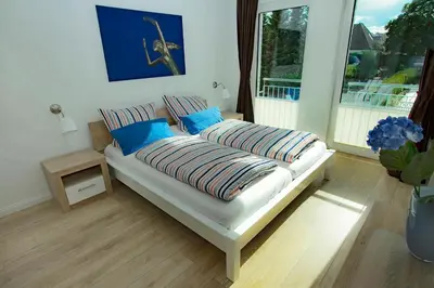 Ein Sitzbereich in der Unterkunft Kurparkresidenz Kurparkresidenz Appartement 5