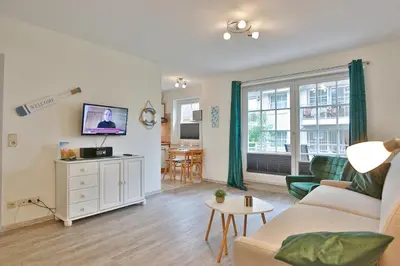 TV/Unterhaltungsangebot in der Unterkunft Haus Parkblick Parkblick Appartement 3