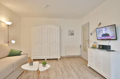 TV/Unterhaltungsangebot in der Unterkunft Haus Parkblick Parkblick Appartement 3