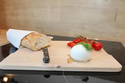 Essen in der Ferienwohnung oder in der Nähe